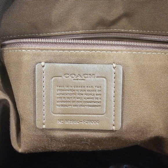 Large Coach backpack - Picture 9 of 12